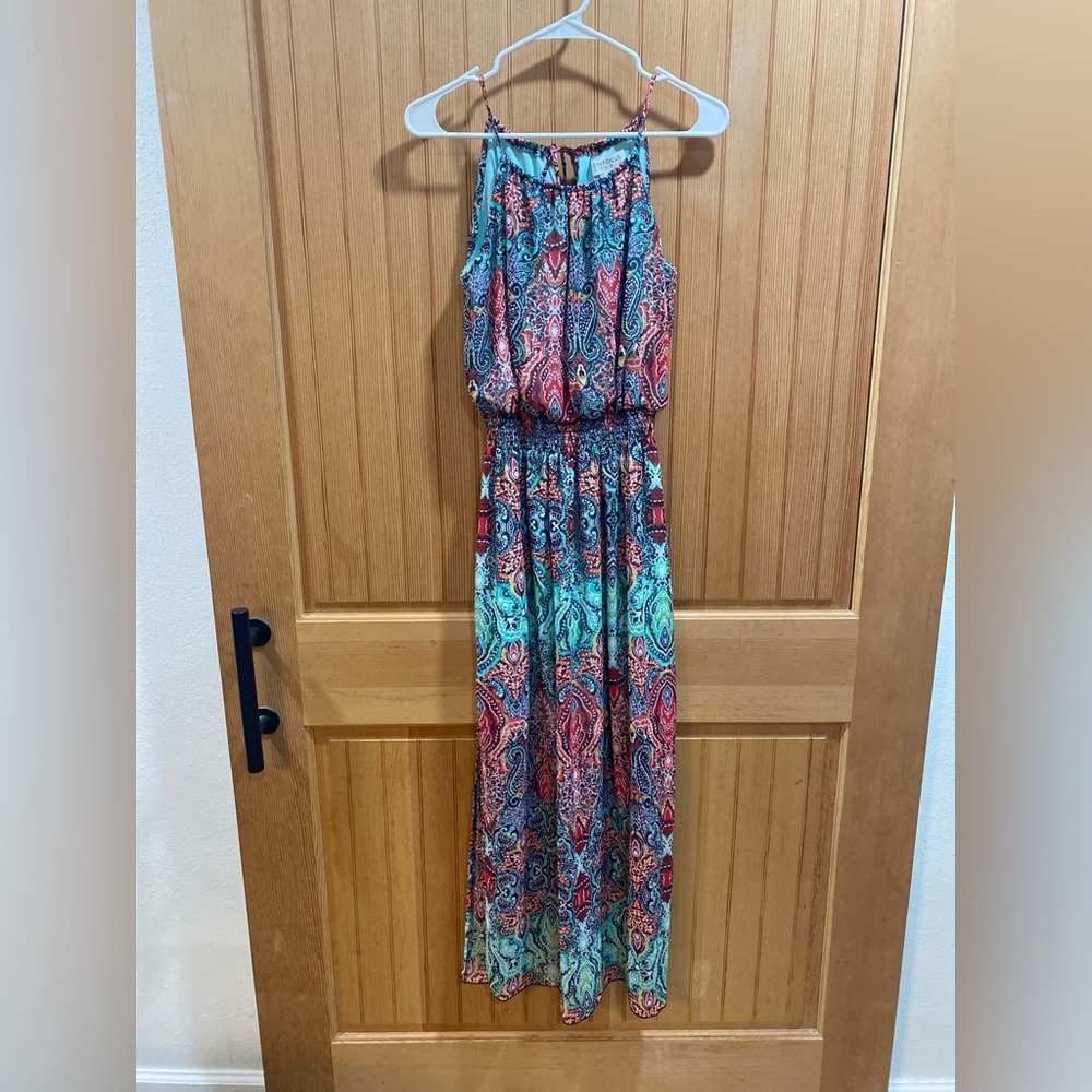 Enfocus Studio Multicolor Paisley Maxi Dress - Picture 2 of 7